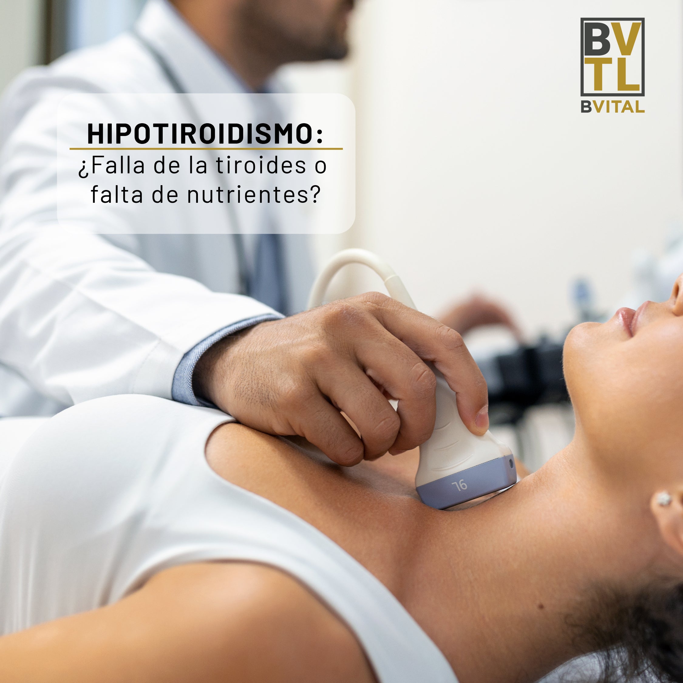 El hipotiroidismo por falta de micronutrientes se puede revertir con la suplementación. 