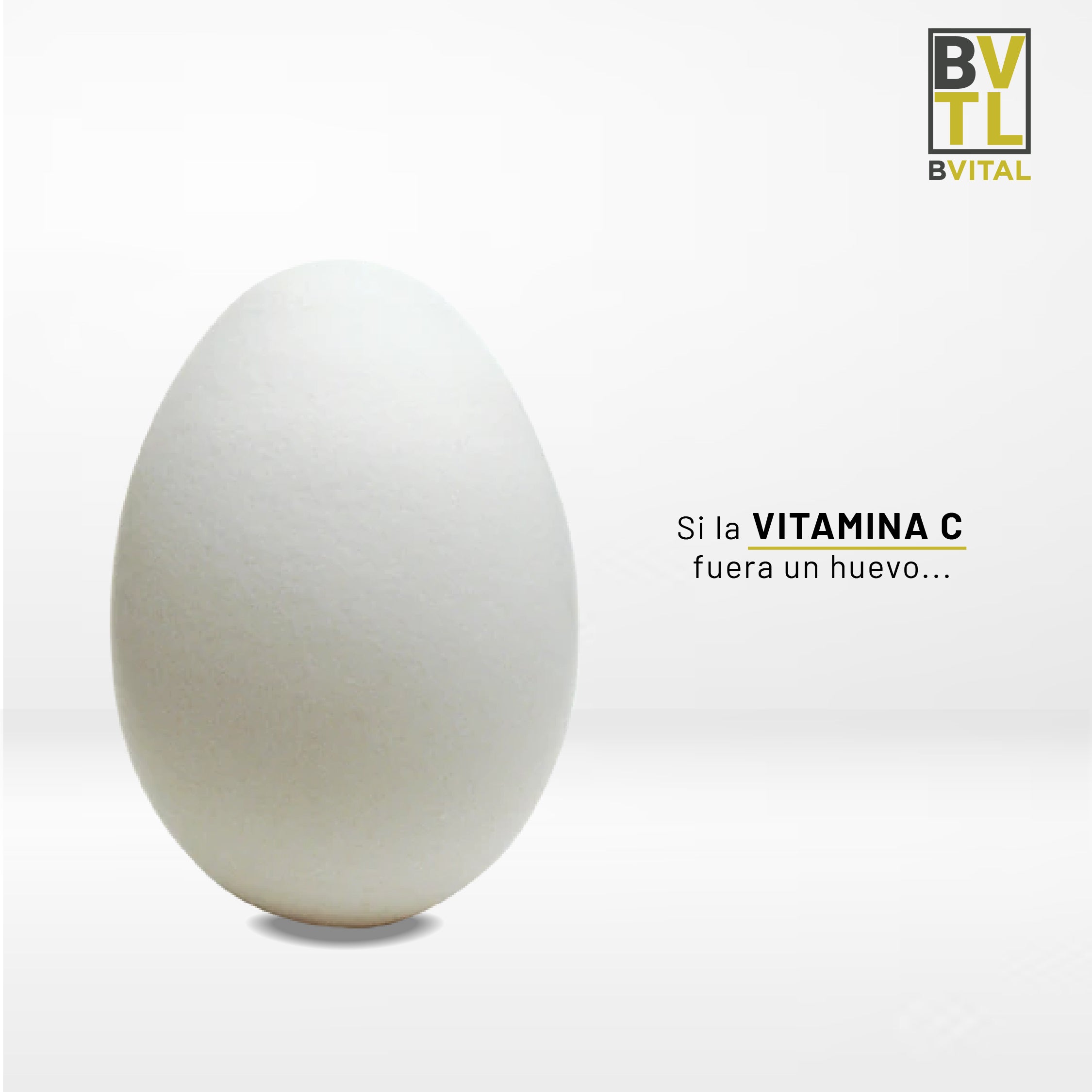 Si la Vitamina C fuera un huevo...