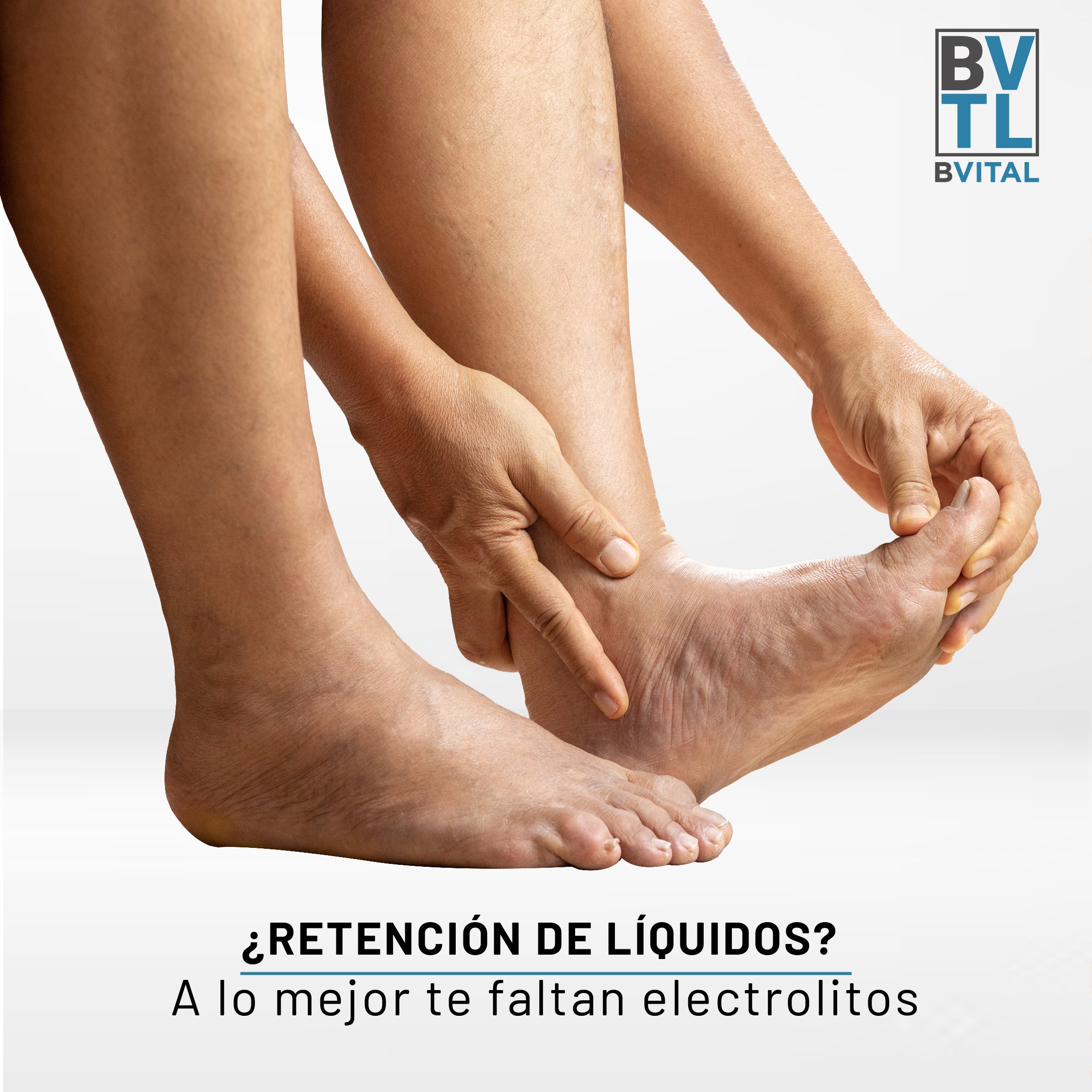 ¿Retención de líquidos? A lo mejor te faltan electrolitos
