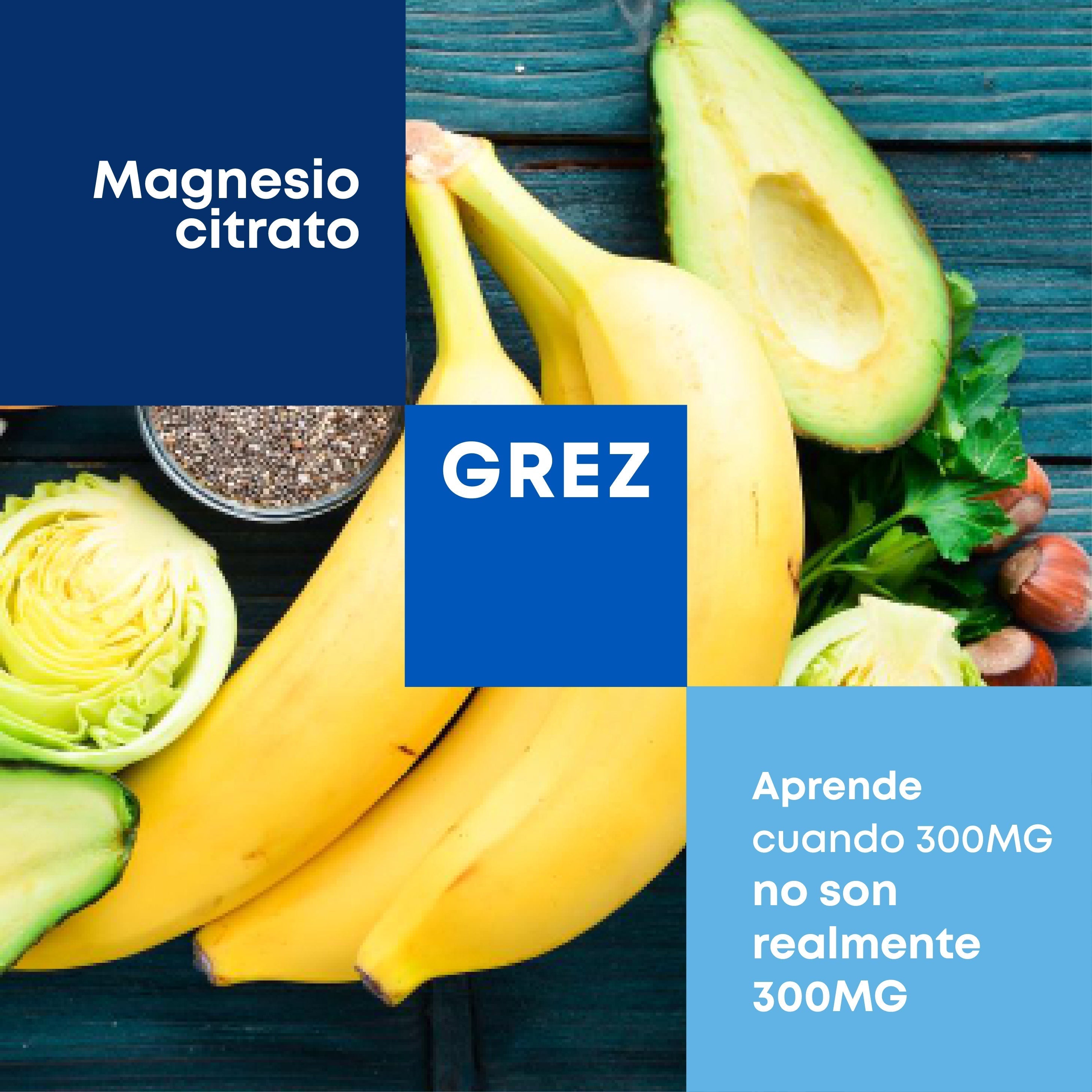 MAGNESIO CITRATO: APRENDE CUANDO 300MG NO SON REALMENTE 300MG