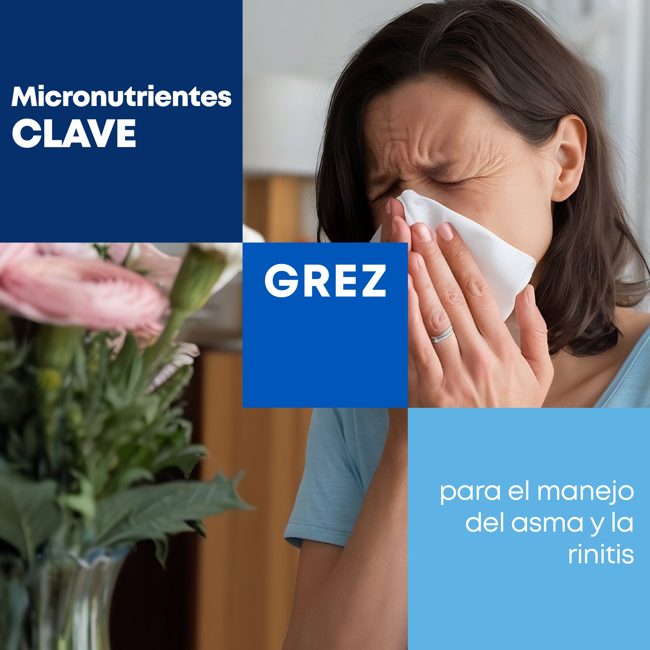 Micronutrientes clave para el manejo del asma y la rinitis