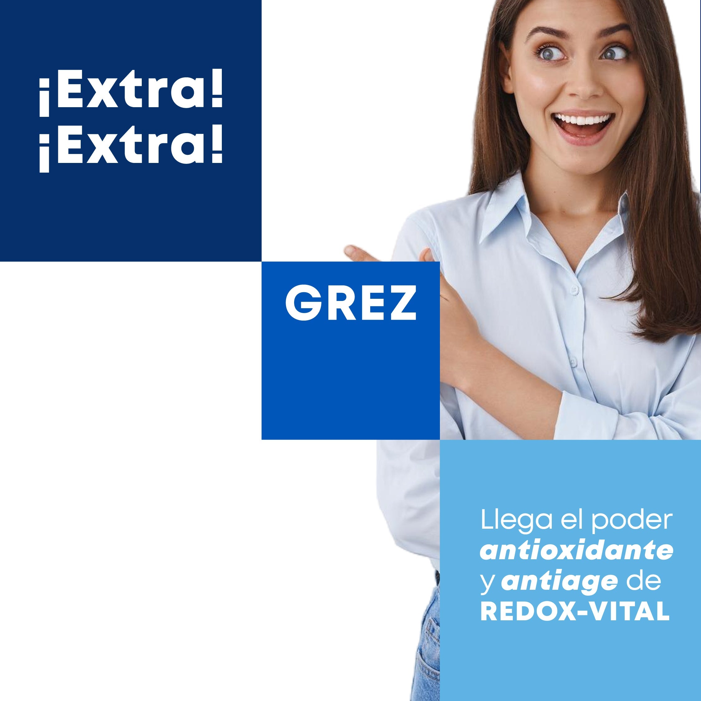 ¡Extra! ¡Extra! Llega el poder antioxidante y antiage de REDOX-VITAL