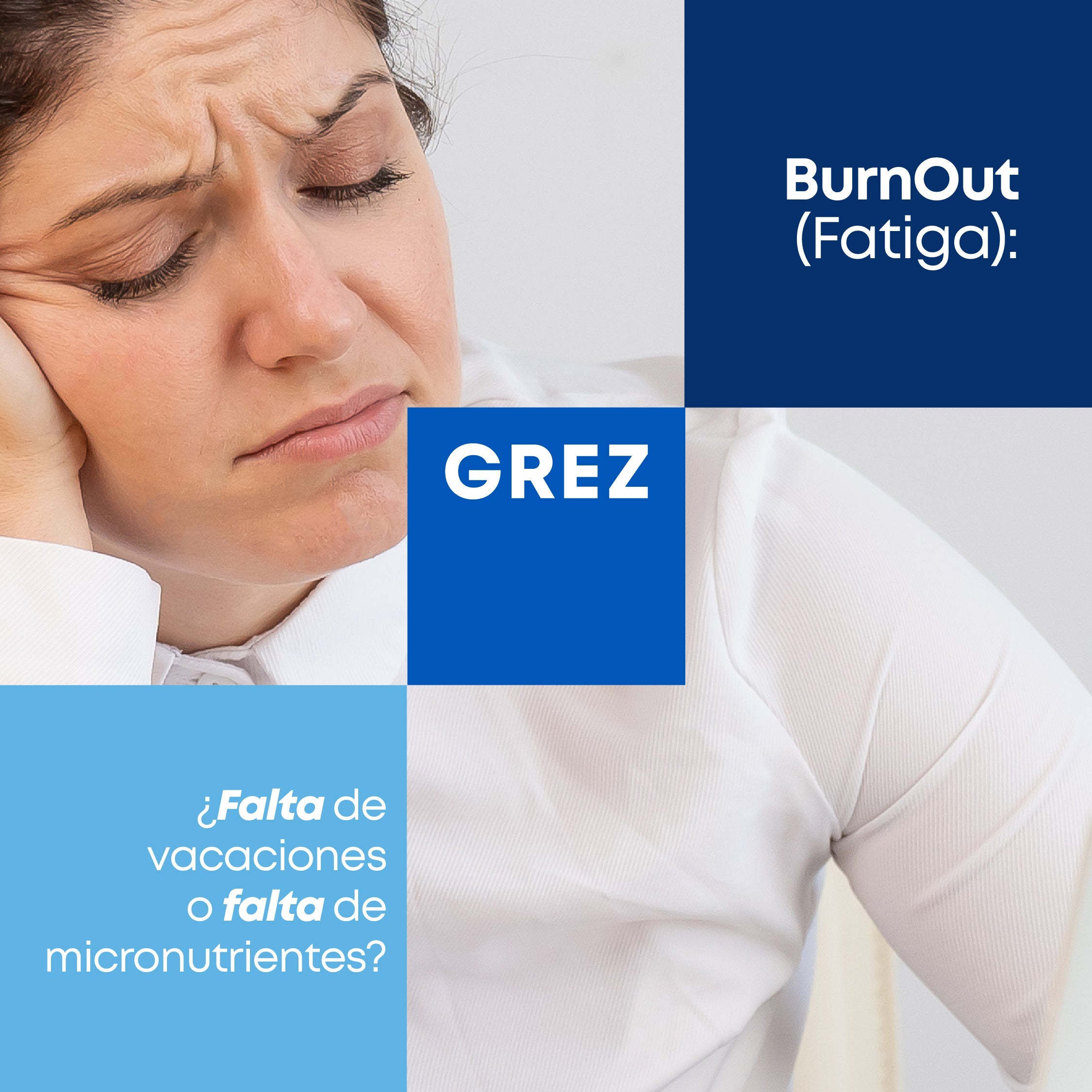 BurnOut (Fatiga): ¿Falta de vacaciones o falta de micronutrientes?