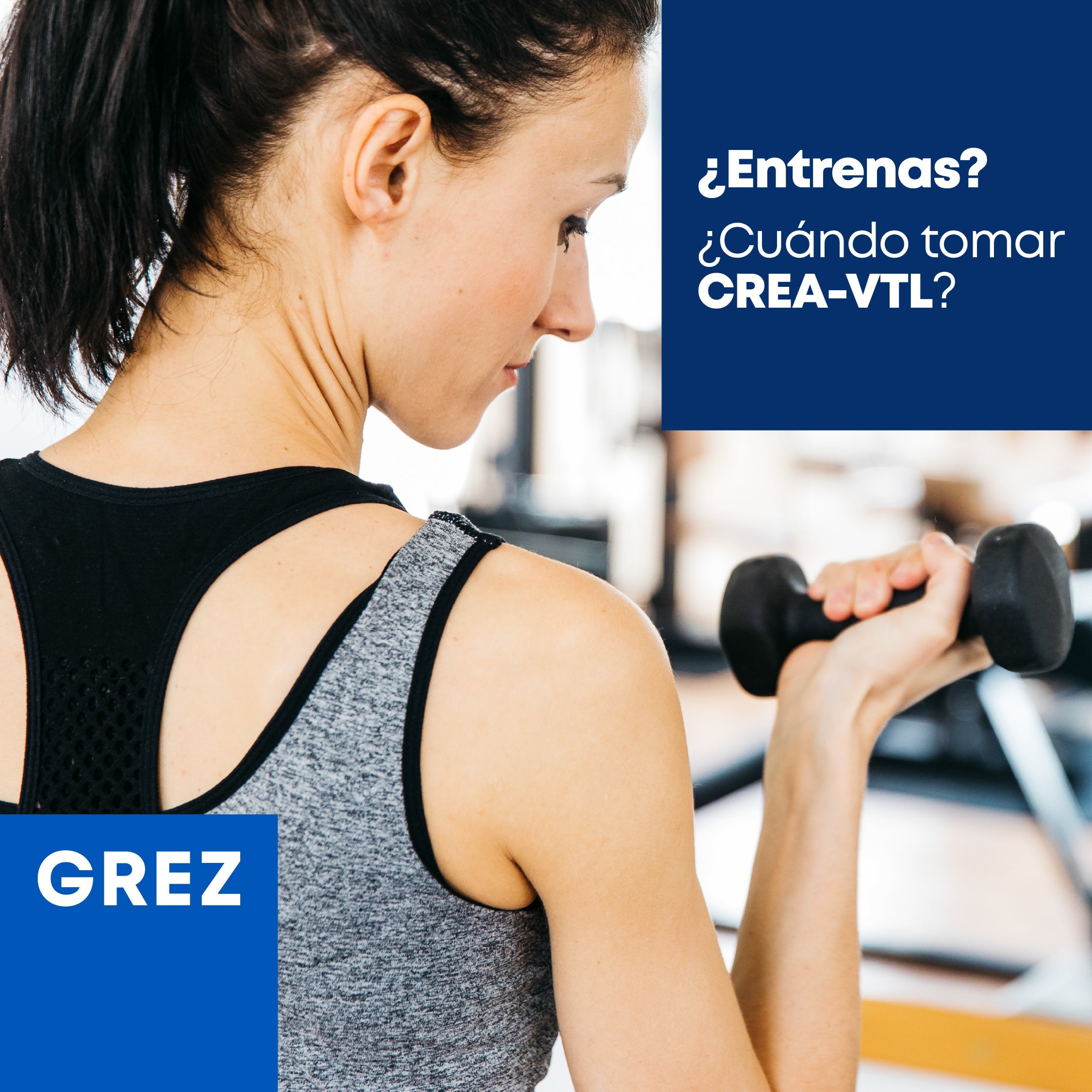 ¿Entrenas? ¿Cuándo tomar CREA-VITAL?