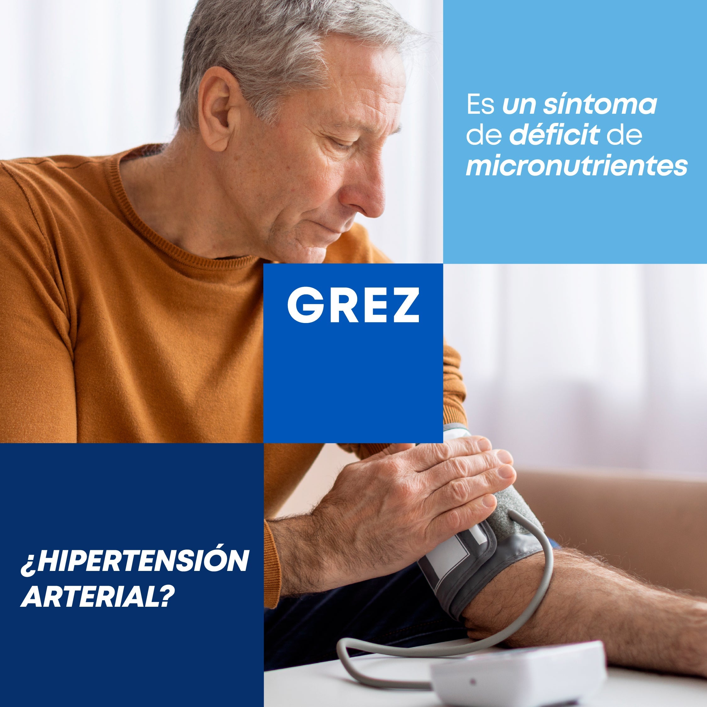 ¿Hipertensión arterial? Es un síntoma de déficit de micronutrientes
