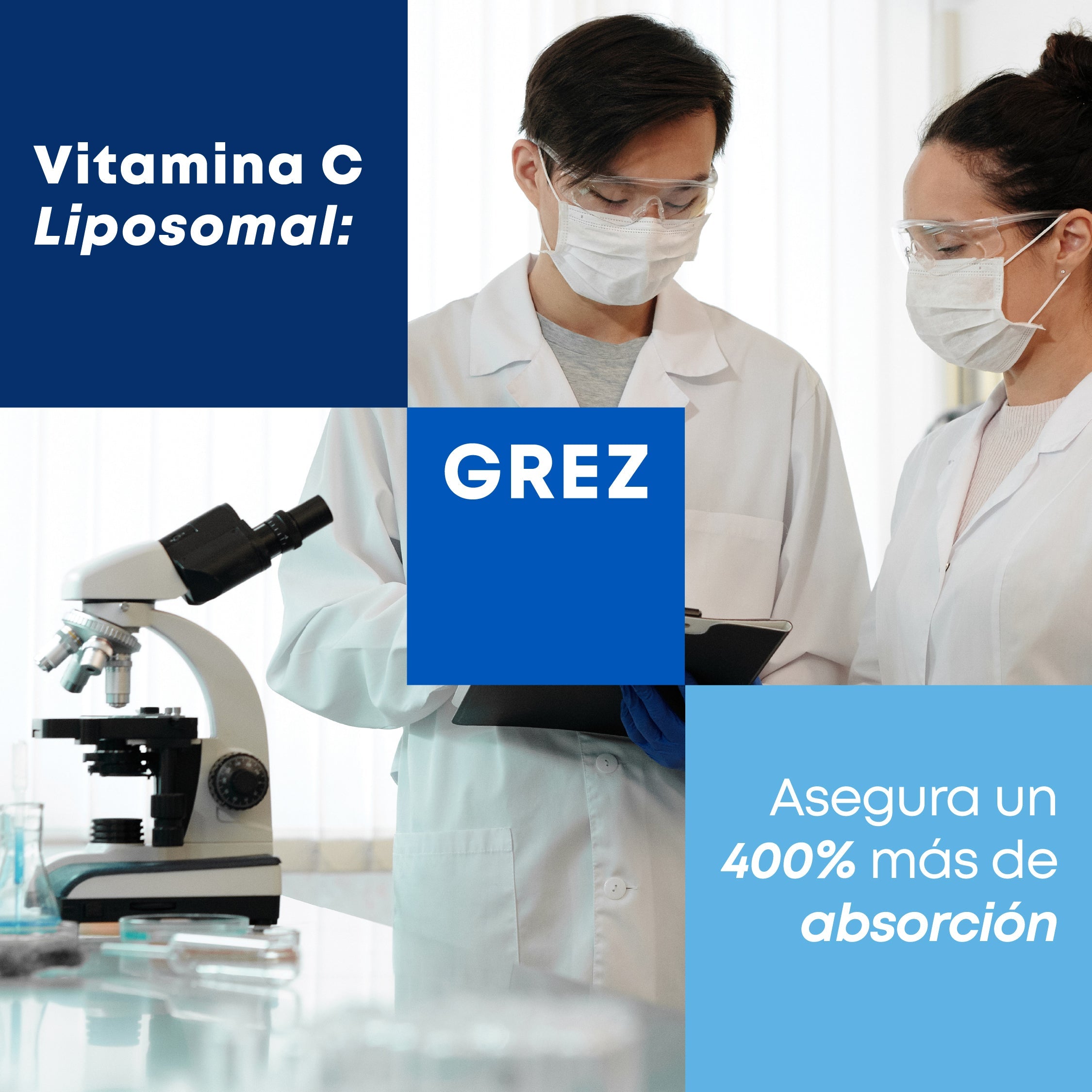 Vitamina C Liposomal: Asegura un 400% más de absorción