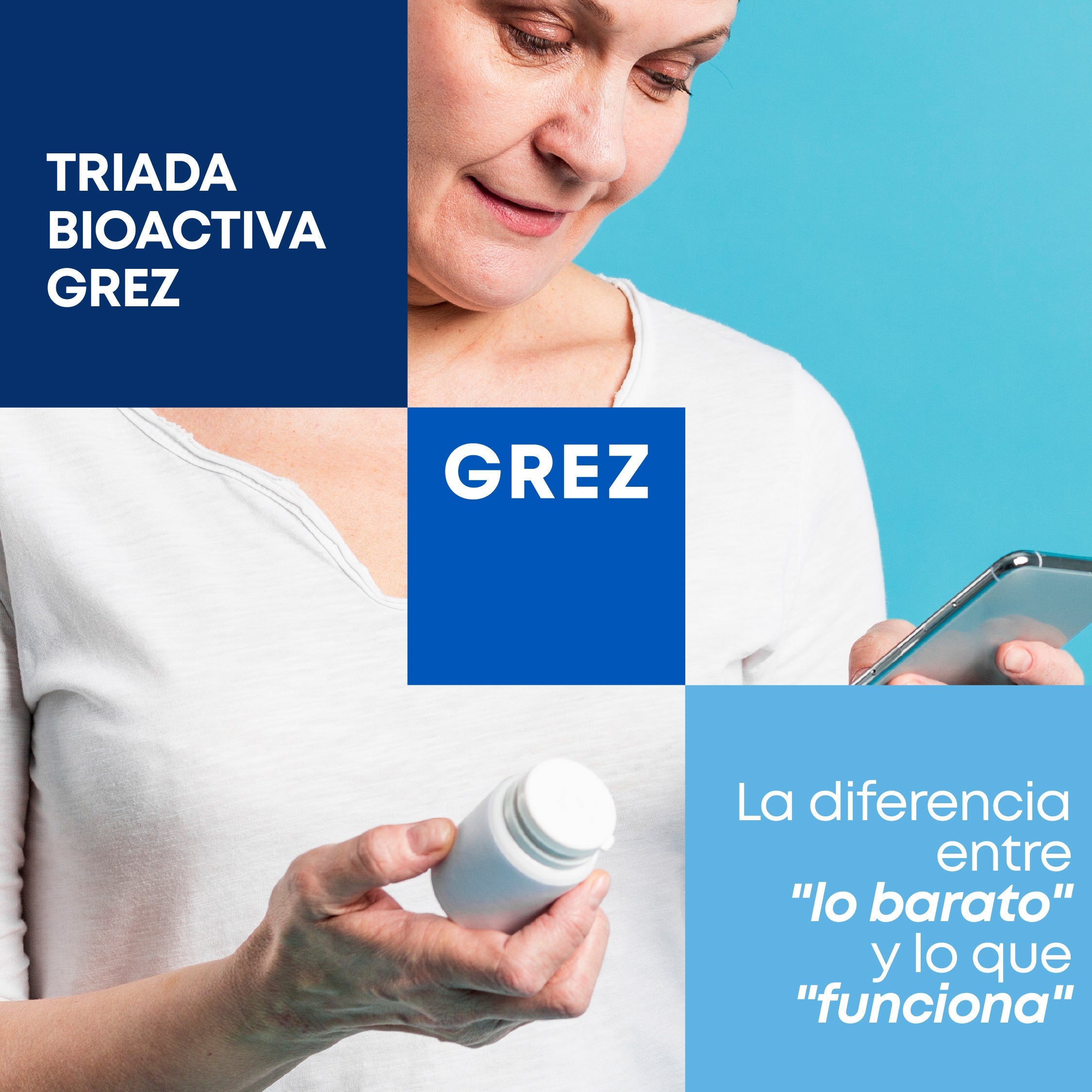 TRIADA BIOACTIVA GREZ: La diferencia entre "lo barato" y lo que "funciona"