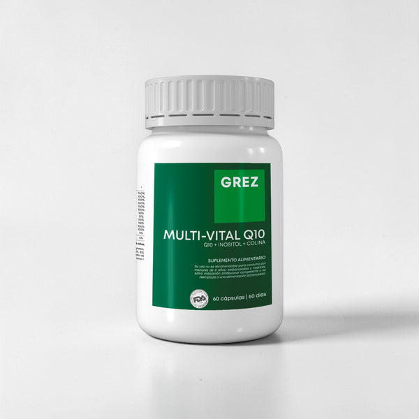 MULTI-VITAL Q10 - Vitaminas + Q10 + Inositol + Colina