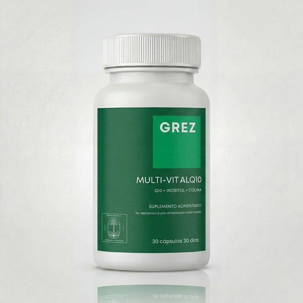 MULTI-VITAL Q10 - Vitaminas + Q10 + Inositol + Colina - 30 cápsulas