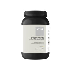 PROT-VITAL - Vainilla + Colágeno + Proteínas + Enzimas digestivas / Polvo 990 g / Suscripción