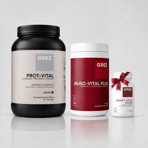 Pack Blindaje Vital | Nutrición Muscular & Longevidad