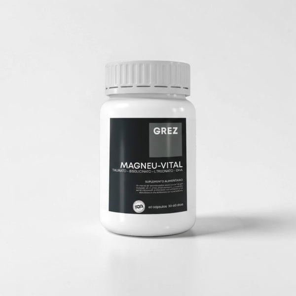 MAGNEU-VITAL 800mg - Magnesios quelados Taurato / Bisglicinato / L-treonato